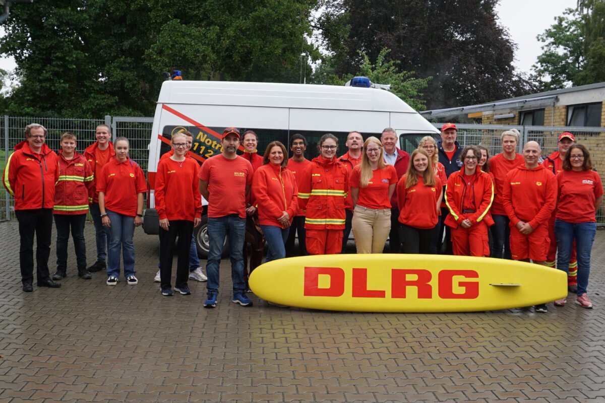 New training assistants at the DLRG Offenbach-Land