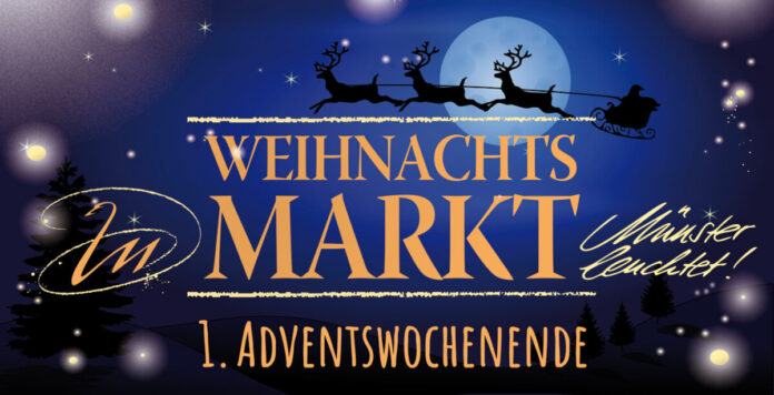 (sparsam) Am ersten Adventswochenende (26. und 27.11.) kommt weihnachtlicher Glanz nach Münster. (Foto: Gemeinde Münster)