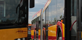 Die Hanauer Straßenbahn (HSB) stellt die Weichen für den Einsatz von elektrisch betriebenen Bussen.(Foto: Stadt Hanau/HSB