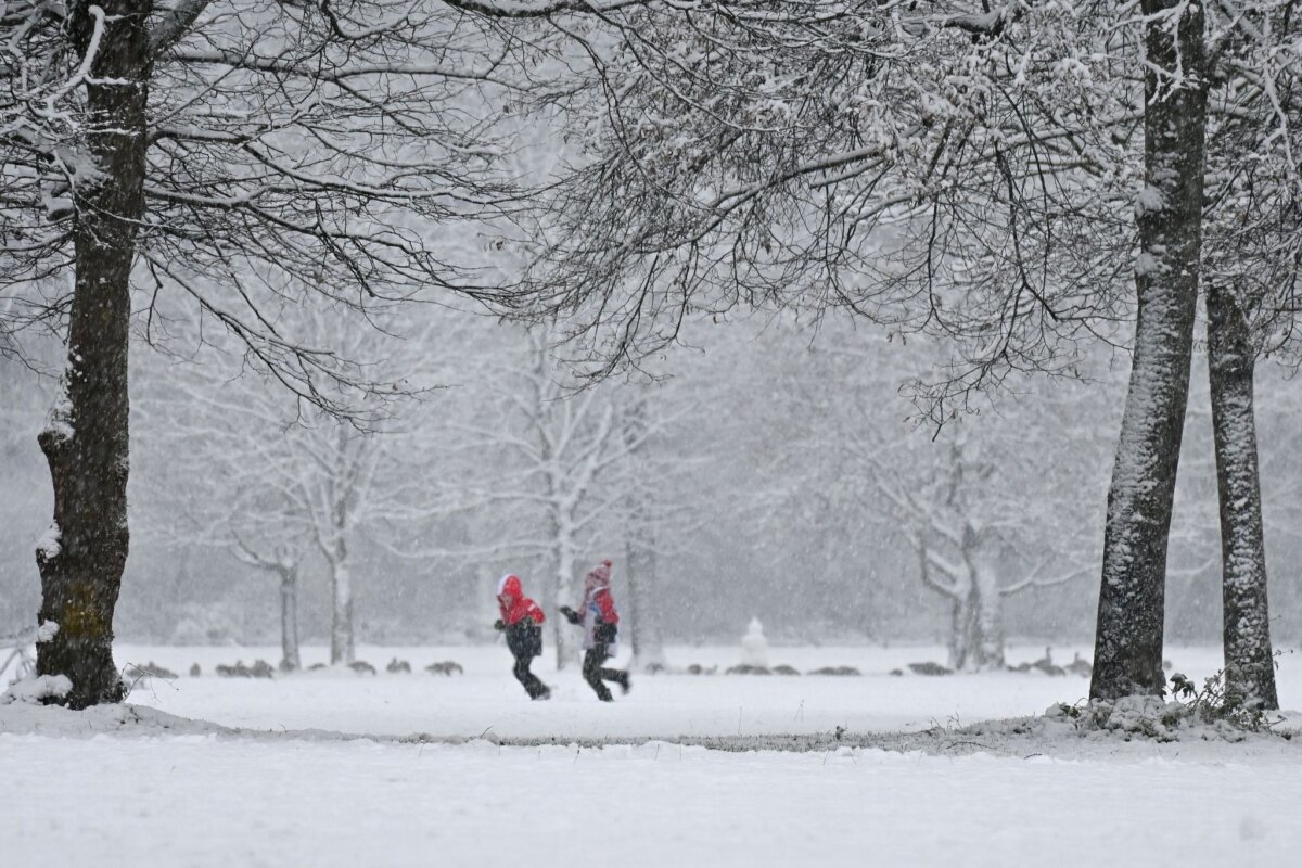 Snow Showers: It will be freezing and slippery in Germany