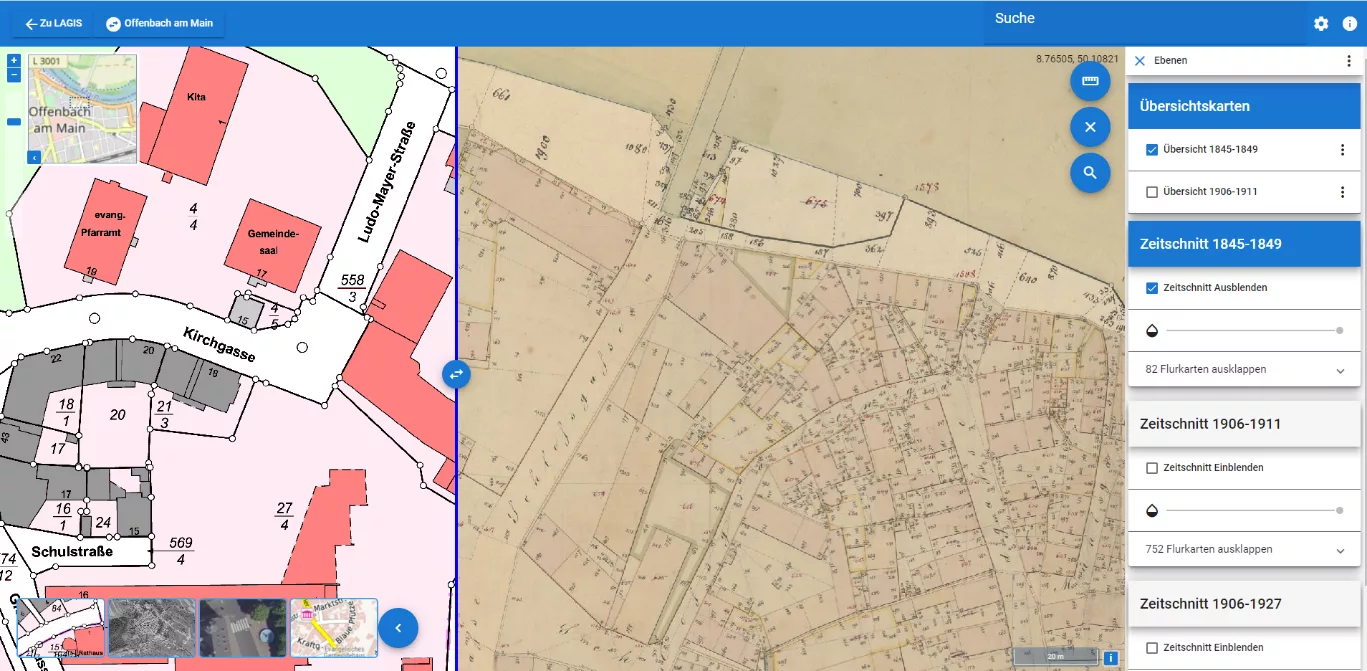 The history of the city of Offenbach can now be explored online