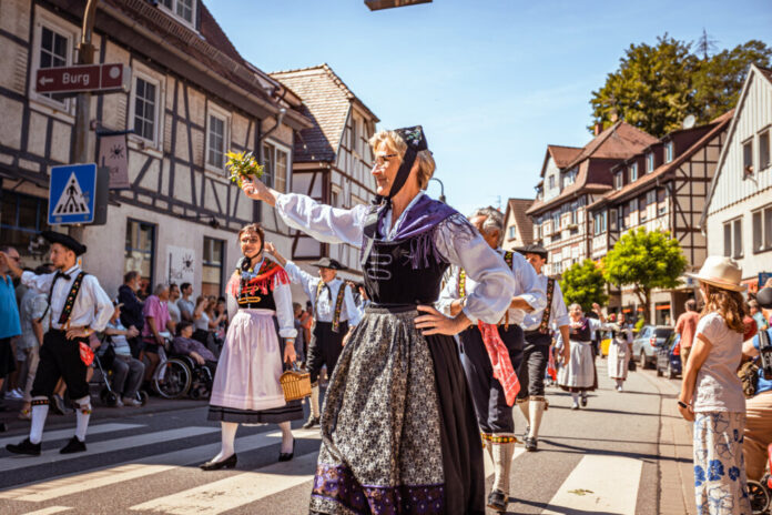 cccccccIn Lindenfels wird vom 2. bis 5. August das 120-jährige Bestehen des Burg- und Trachtenfestes gefeiert. Bild: Natalie Nürnberger